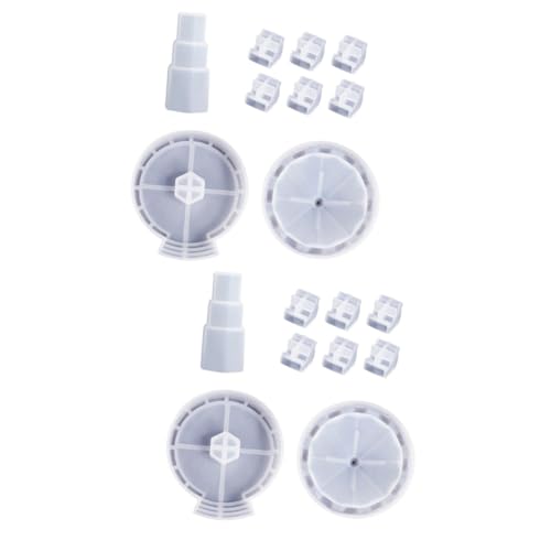 TEHAUX 2 Sets Drehstuhlform Silikongussformen DIY Bastelformen Basteln Silikonformen DIY Formen Set Flexible Silikonform Harz Silikonformen Kieselgel Weiß TEHAUX 2 Sets Drehstuhlform Silikongussformen DIY Bastelformen Basteln Silikonformen DIY Formen Set Flexible Silikonform Harz Silikonformen Kieselgel Weiß von TEHAUX