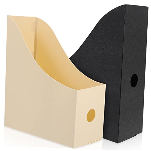 TEHAUX 2 Stück Aktenregal Ordner Book Shelves bürobedarf File Box Halter Dateiorganisator schubladentrenner Schreibtisch Inhaber Einer Studentenzeitschrift Desktop-Datei-Organizer pp von TEHAUX