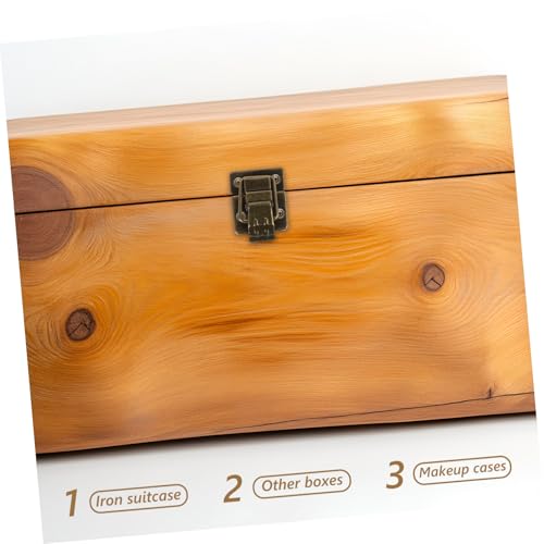 TEHAUX 2 Stück Antiker Metall Boxverschluss Robuste Eisen knebelverschlüsse Passend für Schmuckkästchen Holzkisten Werkzeugboxen Einfache Montage Retro stil in Grünbronze von TEHAUX