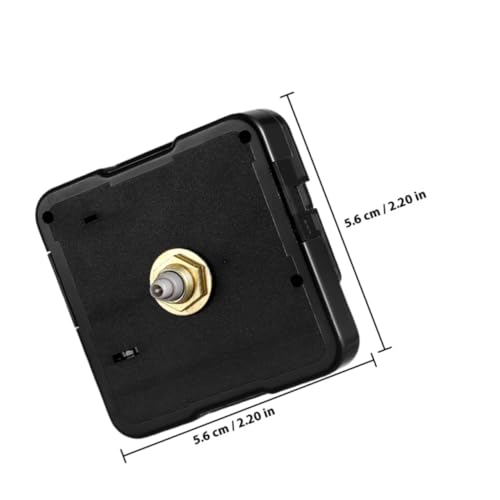 TEHAUX 2 Stück DIY Quarzuhrwerk Uhrwerk Wanduhr Mechanismus Ersatzteile Geräuschlos Langlebig Einfache Bedienung für Uhr Reparatur Heim Büro Restaurant von TEHAUX