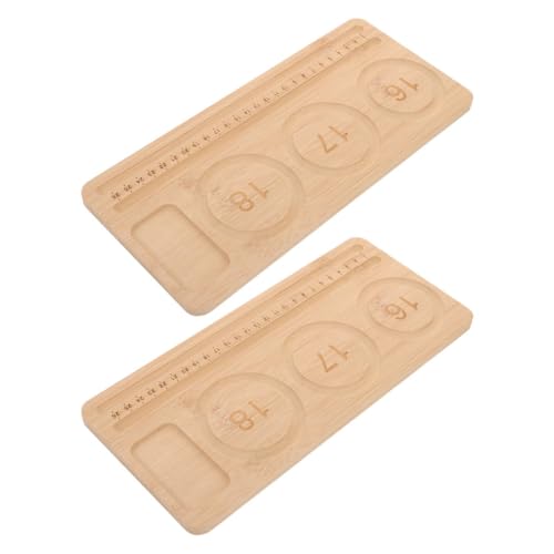 TEHAUX 2 Stück DIY Schmuckdesign Platte mit Messfunktion für Armbänder und Vielseitig Einsetzbar für Kreative Bastelprojekte TEHAUX 2 Stück DIY Schmuckdesign Platte mit Messfunktion für Armbänder und Vielseitig Einsetzbar für Kreative Bastelprojekte von TEHAUX