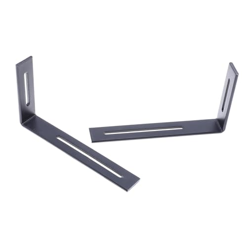 TEHAUX 2 Stück Eckwinkel Eisen Winkel Regalhalterung Stabil Belastbar für Möbelverstärkung Bücherregal Tisch Stuhl Bett Schrankecken Robuste Metallwinkel mit Glatter Oberfläche TEHAUX 2 Stück Eckwinkel Eisen Winkel Regalhalterung Stabil Belastbar für Möbelverstärkung Bücherregal Tisch Stuhl Bett Schrankecken Robuste Metallwinkel mit Glatter Oberfläche von TEHAUX