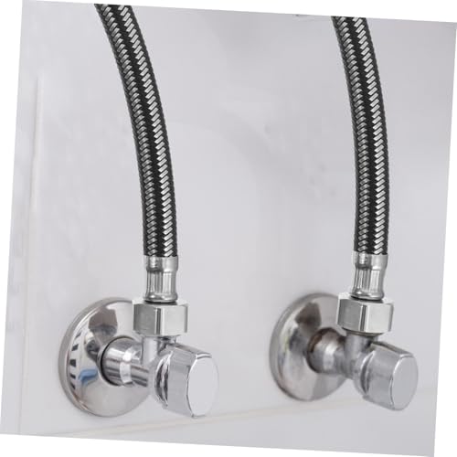 TEHAUX 2 Stück Edelstahl Wasseranschluss Schlauch Rostfrei Korrosionsbeständig Hoher Druck Temperaturwiderstand Flexibel für Bad Wc Waschbecken und Wasserhahnanschluss TEHAUX 2 Stück Edelstahl Wasseranschluss Schlauch Rostfrei Korrosionsbeständig Hoher Druck Temperaturwiderstand Flexibel für Bad Wc Waschbecken und Wasserhahnanschluss von TEHAUX