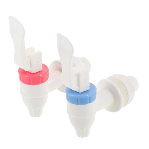 TEHAUX 2 Stück Ersatz wasserhahn für Wasserspender mit Kindersicherung Passender Kunststoff auslauf Einfache Installation Kompatibel mit Standard wasserspendern für Büro und Zuhause TEHAUX 2 Stück Ersatz wasserhahn für Wasserspender mit Kindersicherung Passender Kunststoff auslauf Einfache Installation Kompatibel mit Standard wasserspendern für Büro und Zuhause von TEHAUX