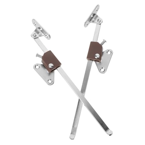 TEHAUX 2 Stück Hydraulische Schrankstütze Gasdruckfeder für Möbel Sanftes Öffnen und Zuverlässiger Halt Robustes Material Geeignet für Schranktüren Kleiderschränke Bücherregale von TEHAUX