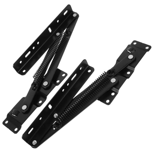 TEHAUX 2 Stück Klappbares Lift Up Möbelscharniere Federmechanismus für Couchtisch Höhenverstellung Platzsparend Vielseitig Verstellbar Robuste für Möbel TEHAUX 2 Stück Klappbares Lift Up Möbelscharniere Federmechanismus für Couchtisch Höhenverstellung Platzsparend Vielseitig Verstellbar Robuste für Möbel von TEHAUX