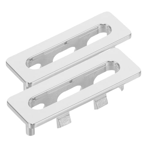 TEHAUX 2 Stück Kunststoff Waschbecken Überlauf Abdeckung Rechteckiger Einsatz Passend für Badezimmer Waschbecken Zubehör Verhindert Überlaufen und Schützt Waschbeckenrand TEHAUX 2 Stück Kunststoff Waschbecken Überlauf Abdeckung Rechteckiger Einsatz Passend für Badezimmer Waschbecken Zubehör Verhindert Überlaufen und Schützt Waschbeckenrand von TEHAUX