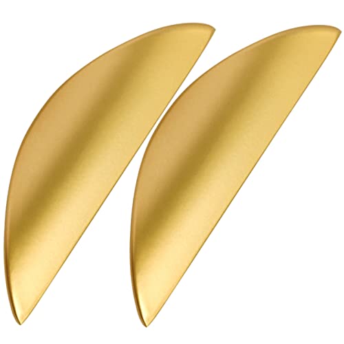 TEHAUX 2 Stück Moderne Metall Türgriffe für Küchenschränke und Schränke Schwarz und Gold Rostfrei Installieren für Möbel und Türen TEHAUX 2 Stück Moderne Metall Türgriffe für Küchenschränke und Schränke Schwarz und Gold Rostfrei Installieren für Möbel und Türen von TEHAUX