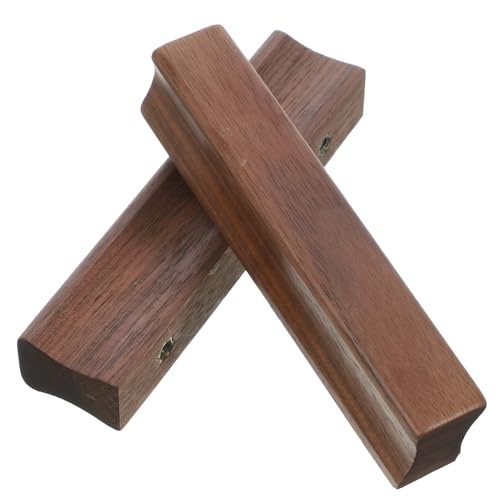 TEHAUX 2 Stück Möbelgriffe aus Massivem Holz Lochabstand Ergonomisch Geformte Schubladengriffe für Küche Schrank Kleiderschrank Langlebig und Einfach zu Montieren Modernes Design TEHAUX 2 Stück Möbelgriffe aus Massivem Holz Lochabstand Ergonomisch Geformte Schubladengriffe für Küche Schrank Kleiderschrank Langlebig und Einfach zu Montieren Modernes Design von TEHAUX