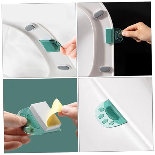 TEHAUX 2 Stück Praktischer Toilettensitzheber aus Leichtem Kunststoff Hygienischer Sitzbedeckungsheber für Wc Einfache Installation Farblich Frisches Design Berührungsfrei TEHAUX 2 Stück Praktischer Toilettensitzheber aus Leichtem Kunststoff Hygienischer Sitzbedeckungsheber für Wc Einfache Installation Farblich Frisches Design Berührungsfrei von TEHAUX