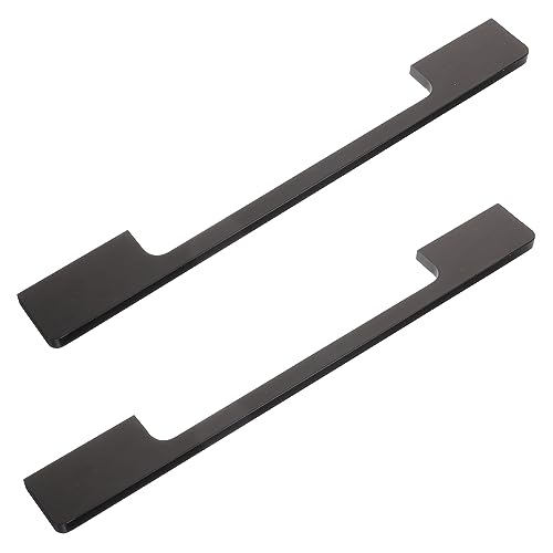TEHAUX 2 Stück Schrankgriffe Design für Schublade Küchenschrank und Kleiderschrank Ergonomisch und Langlebig Installieren Lochabstand Schwarz TEHAUX 2 Stück Schrankgriffe Design für Schublade Küchenschrank und Kleiderschrank Ergonomisch und Langlebig Installieren Lochabstand Schwarz von TEHAUX
