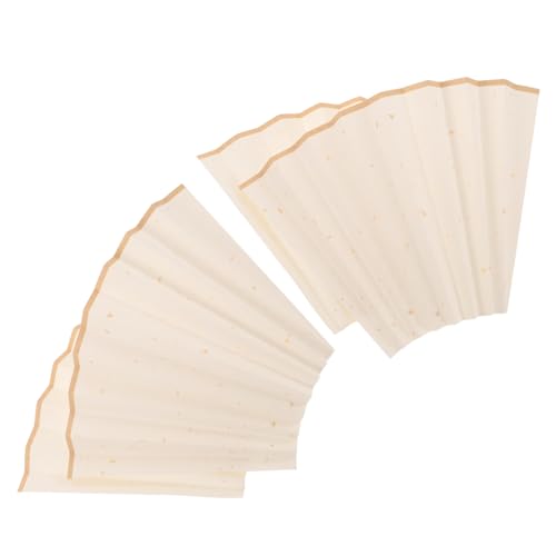 TEHAUX 2 Stück Teiliges Faltbares Fächerblatt aus Leichtem Papier Leere Oberfläche zum Selbstgestalten Faltbare DIY Fächerfläche Vielseitig Bemalbar und Dekorierbar Tragbar und Einfach TEHAUX 2 Stück Teiliges Faltbares Fächerblatt aus Leichtem Papier Leere Oberfläche zum Selbstgestalten Faltbare DIY Fächerfläche Vielseitig Bemalbar und Dekorierbar Tragbar und Einfach von TEHAUX