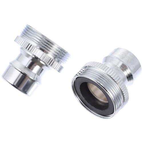 TEHAUX 2 Stück Teiliges Spüle Wasserhahn Adapter Waschmaschinen Adapter Messing Rostfrei Wassersparend Auslaufsicher Für Einfache Installation und Praktischen Einsatz TEHAUX 2 Stück Teiliges Spüle Wasserhahn Adapter Waschmaschinen Adapter Messing Rostfrei Wassersparend Auslaufsicher Für Einfache Installation und Praktischen Einsatz von TEHAUX