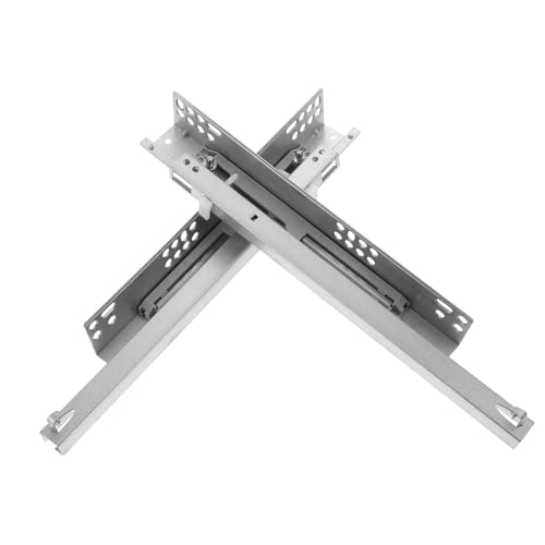 TEHAUX 2 Stück Teiliges Unterbaumontage Schubladenschienen mit Dämpfung Geräuschlose Führungsschienen aus Kaltgewalztem Stahl Korrosionsbeständig und Verschleißfest Geeignet für Küchen TEHAUX 2 Stück Teiliges Unterbaumontage Schubladenschienen mit Dämpfung Geräuschlose Führungsschienen aus Kaltgewalztem Stahl Korrosionsbeständig und Verschleißfest Geeignet für Küchen von TEHAUX