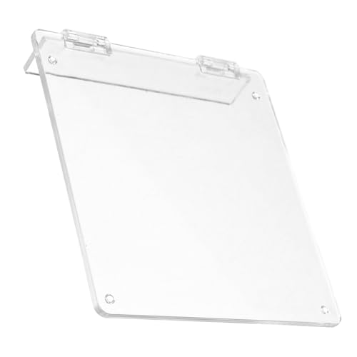 TEHAUX 2 Stück Transparente Schutzabdeckung für Klimaanlagensteuerung Wasser Schmutzabweisendes Panel Cover Langlebige Schutzhaube für Wandmontage Staubdicht Geeignet für Unterputzdosen von TEHAUX