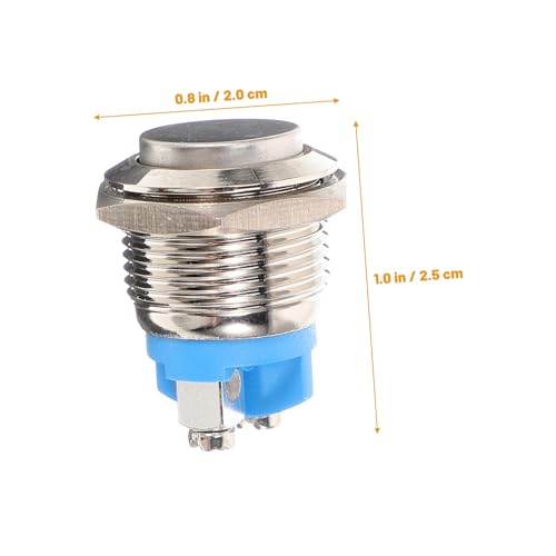 TEHAUX 2 Stück Türklingel Klingeltaster Wasserdichter Druckknopf für Haustür Einfache Installation Langlebiger Ersatz für Türgong und Zugangskontrollsystem von TEHAUX