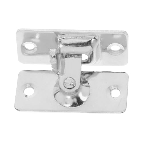 TEHAUX 2 Stück Türschloss Riegel Schiebetür Hasp Latch für und Außentüren Platzsparend Installieren Schrauben für Schnellen Einbau von TEHAUX