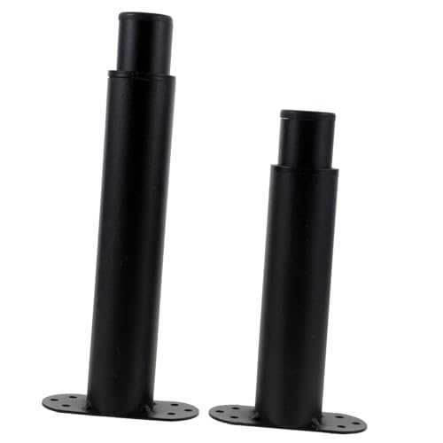 TEHAUX 2 Stück Verstellbare Bettrahmen Stützbeine aus Stahl Höhenverstellbare Möbelbeine für Bettmitte und Bettslatten Unterstützung TEHAUX 2 Stück Verstellbare Bettrahmen Stützbeine aus Stahl Höhenverstellbare Möbelbeine für Bettmitte und Bettslatten Unterstützung von TEHAUX