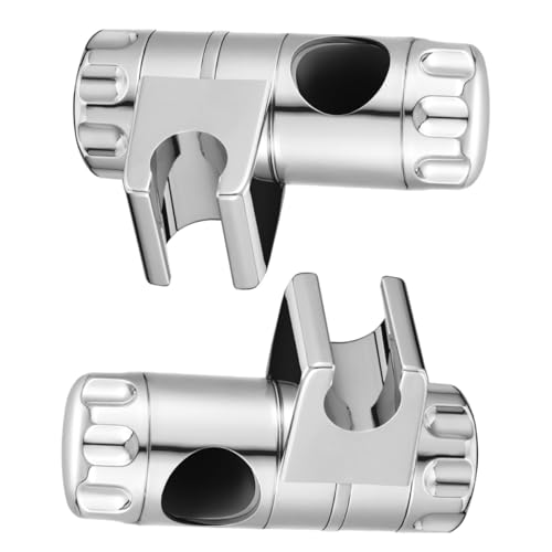 TEHAUX 2 Stück Verstellbare Duschkopfhalterung aus Handbrause Halterung mit Drehfunktion Rostfrei Praktische Badezimmer accessoires für Flexible Wandmontage TEHAUX 2 Stück Verstellbare Duschkopfhalterung aus Handbrause Halterung mit Drehfunktion Rostfrei Praktische Badezimmer accessoires für Flexible Wandmontage von TEHAUX
