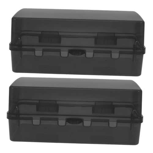TEHAUX 2 Stück Wasserdichte Outdoor Kabelbox Wetterfeste Steckdosen Abdeckung Wetterfester Verteilerkasten Robuste Elektrobox Schützende Steckdosenbox für Garten und Außenbereich TEHAUX 2 Stück Wasserdichte Outdoor Kabelbox Wetterfeste Steckdosen Abdeckung Wetterfester Verteilerkasten Robuste Elektrobox Schützende Steckdosenbox für Garten und Außenbereich von TEHAUX