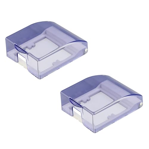 TEHAUX 2 Stück Wasserdichte Steckdosenschutz Abdeckung Transparent Kunststoff Steckdosen Schutzbox für Küche Bad Schutzgehäuse mit Öffnung Langlebig Isoliert TEHAUX 2 Stück Wasserdichte Steckdosenschutz Abdeckung Transparent Kunststoff Steckdosen Schutzbox für Küche Bad Schutzgehäuse mit Öffnung Langlebig Isoliert von TEHAUX