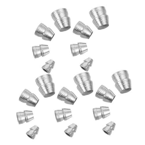 TEHAUX 20 Stück Runde Nägelkeile für Axtstiele Robuste Hammer Spalthammer-reparaturkeile aus Eisen Verstärkende Befestigungskeile für DIY-holzbearbeitung und Werkzeugreparatur von TEHAUX