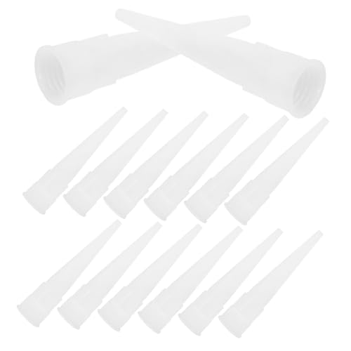 TEHAUX 20 Stück Teiliges Caulk Finisher Werkzeug Wiederverwendbare Düse mit Innenöffnung Vielseitig Einsetzbar für Präzises Abdichten und Reparaturen Langlebig und Leicht zu Reinigen TEHAUX 20 Stück Teiliges Caulk Finisher Werkzeug Wiederverwendbare Düse mit Innenöffnung Vielseitig Einsetzbar für Präzises Abdichten und Reparaturen Langlebig und Leicht zu Reinigen von TEHAUX