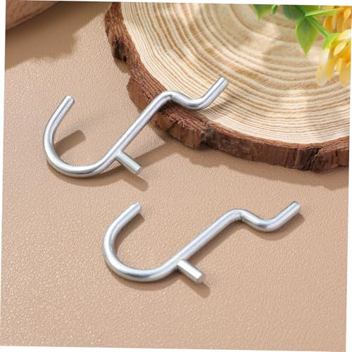 TEHAUX 20 Stück Teiliges Edelstahl Pegboard Haken Robust Langlebig Einfach zu Montieren Vielseitig für Werkstatt Küchen Schlüssel Schmuck Werkzeugaufhängung Geeignet TEHAUX 20 Stück Teiliges Edelstahl Pegboard Haken Robust Langlebig Einfach zu Montieren Vielseitig für Werkstatt Küchen Schlüssel Schmuck Werkzeugaufhängung Geeignet von TEHAUX