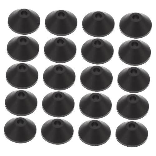 TEHAUX 20 Stück Teiliges Toiletten schraubenset mit Konischen Gummi dichtungsringen Auslaufsichere Langlebige Gummi unterlegscheiben für Wc spülautomat Einfache Installation Perfekter von TEHAUX