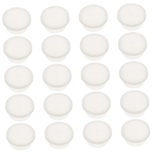 TEHAUX 20 Stück Teiliges Transparentes Kunststoff Aufbewahrungsbox Luftdicht und Stapelbar Praktische Aufbewahrung für Plastilin Bastelzubehör und Kleinteile Leicht zu Reinigen und TEHAUX 20 Stück Teiliges Transparentes Kunststoff Aufbewahrungsbox Luftdicht und Stapelbar Praktische Aufbewahrung für Plastilin Bastelzubehör und Kleinteile Leicht zu Reinigen und von TEHAUX