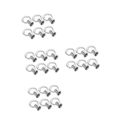TEHAUX 24 Stck. Hängeringe Metall Robuste Aufhängehardware für Diy Pendelleuchten Kronleuchter und Pflanzenhalter Sichere Konstruktion für Deckenlampen und Raumgestaltung TEHAUX 24 Stck. Hängeringe Metall Robuste Aufhängehardware für Diy Pendelleuchten Kronleuchter und Pflanzenhalter Sichere Konstruktion für Deckenlampen und Raumgestaltung von TEHAUX