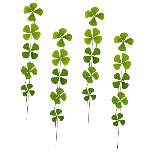 TEHAUX 24 Stück Teiliges Getrockneter Gepresster Vierblättriger Kleeblattblätter Natürliche Pflanzen-deko für Resin Schmuckherstellung DIY Handwerk Scrapbooking und Bastelarbeiten TEHAUX 24 Stück Teiliges Getrockneter Gepresster Vierblättriger Kleeblattblätter Natürliche Pflanzen-deko für Resin Schmuckherstellung DIY Handwerk Scrapbooking und Bastelarbeiten von TEHAUX