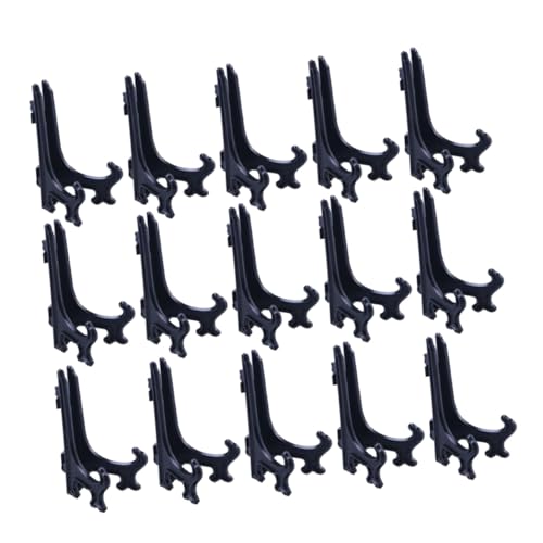 TEHAUX 25 Stück Teiliges Display-ständer Kunststoff Stabiler und Leichter Präsentationsständer für Teller Bilderrahmen Dekorative Platten Multifunktional für Esszimmer und Tischdekoration von TEHAUX