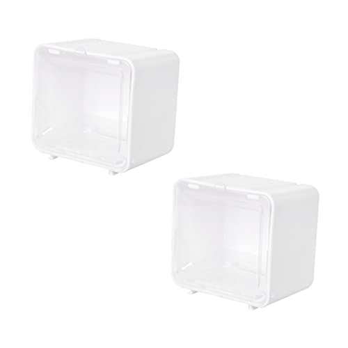 TEHAUX 2 Stück Japanische Kleiner Tape Aufbewahrungsbox Desktop Organizer für Kleberollen Durchsichtig mit Großer Kapazität für Büro und Zuhause TEHAUX 2 Stück Japanische Kleiner Tape Aufbewahrungsbox Desktop Organizer für Kleberollen Durchsichtig mit Großer Kapazität für Büro und Zuhause von TEHAUX