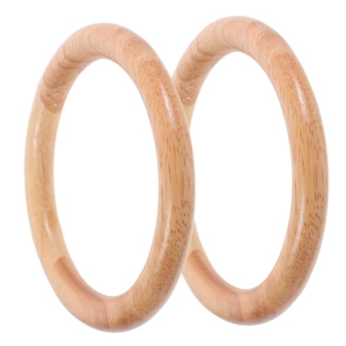 TEHAUX 2stücke Holz-geldbörsenring Runde Geldbörsengriffe Aus Holz Dekorative Taschenriemenverlängerung Taschenanhänger Bastelgriffe Für Geldbörsenherstellung TEHAUX 2stücke Holz-geldbörsenring Runde Geldbörsengriffe Aus Holz Dekorative Taschenriemenverlängerung Taschenanhänger Bastelgriffe Für Geldbörsenherstellung von TEHAUX