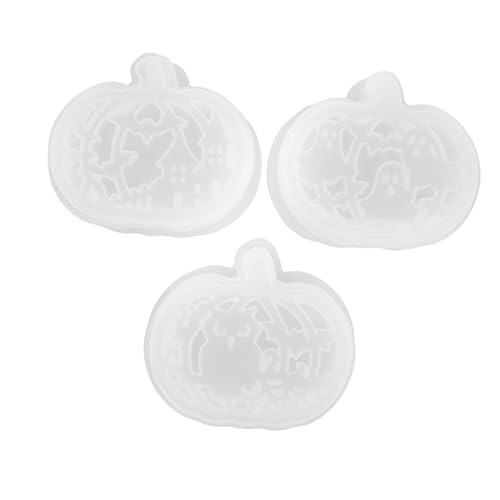 TEHAUX 3 Sätze Formen für Epoxidharz Halloween Silikonform kürbisförmige silikonform White TEHAUX 3 Sätze Formen für Epoxidharz Halloween Silikonform kürbisförmige silikonform White von TEHAUX