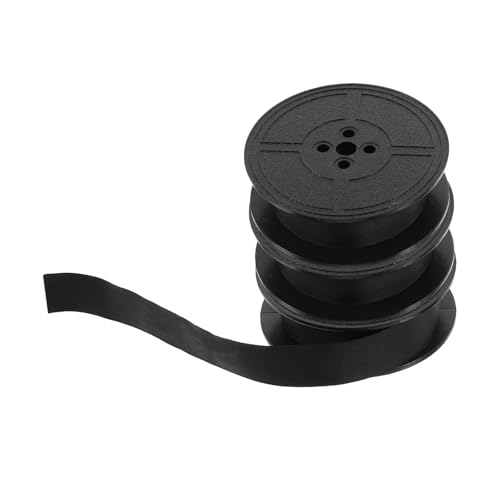 TEHAUX 3 Stück Mechanisches Schreibmaschinen farbband Schwarz Langlebiges Klar Druckendes Schleifenband für Präzises Tippen Praktisch und Leicht Transportierbar Kompatibel mit Feiyu TEHAUX 3 Stück Mechanisches Schreibmaschinen farbband Schwarz Langlebiges Klar Druckendes Schleifenband für Präzises Tippen Praktisch und Leicht Transportierbar Kompatibel mit Feiyu von TEHAUX