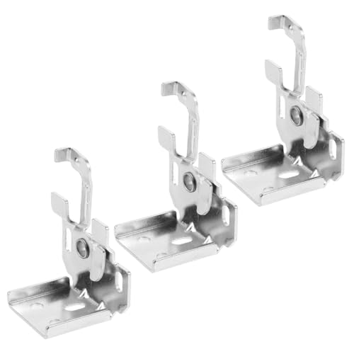 TEHAUX 3 Stück Rolladen Halterungen für Vorhangmontage Langlebige Jalousie Zubehörteile Präzise Roller Blind Fittings für Zuhause Einfache Installation von TEHAUX