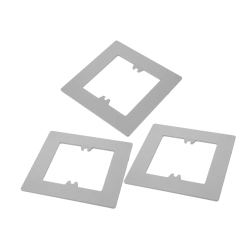 TEHAUX 3 Stück Teiliges Dekorative Steckdosenabdeckungen aus Robustem PC material Einfache DIY installation Schaltersockel verkleidung für Wandsteckdose Widerstandsfähig gegen Verblassen TEHAUX 3 Stück Teiliges Dekorative Steckdosenabdeckungen aus Robustem PC material Einfache DIY installation Schaltersockel verkleidung für Wandsteckdose Widerstandsfähig gegen Verblassen von TEHAUX