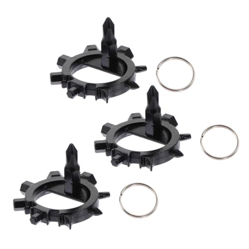 TEHAUX 3 Stück Teiliges Multifunktions fahrrad reparaturwerkzeug aus Rostfreiem Edelstahl Kompakt und Robust Vielseitiges Outdoor werkzeug für Reparaturen an Fahrrad und Scooter TEHAUX 3 Stück Teiliges Multifunktions fahrrad reparaturwerkzeug aus Rostfreiem Edelstahl Kompakt und Robust Vielseitiges Outdoor werkzeug für Reparaturen an Fahrrad und Scooter von TEHAUX