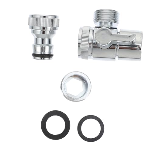 TEHAUX 3 Stück Waschmaschinen Wasserhahn Adapter Automatischer Wasserverteiler Hochwertigem für Hohe Druckbeständigkeit mit Robustem Design und Zuverlässiger TEHAUX 3 Stück Waschmaschinen Wasserhahn Adapter Automatischer Wasserverteiler Hochwertigem für Hohe Druckbeständigkeit mit Robustem Design und Zuverlässiger von TEHAUX