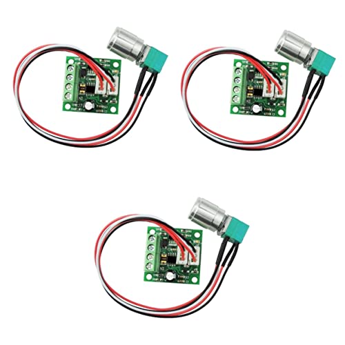 TEHAUX 3 Stücke Elektrische Schalter Rc Motor Einstellbare Spannungsregler Controller Controller 36 V 12 V Motor Controller Potentiometer Elektromotor Motor Pumpe Einstellbare Controller TEHAUX 3 Stücke Elektrische Schalter Rc Motor Einstellbare Spannungsregler Controller Controller 36 V 12 V Motor Controller Potentiometer Elektromotor Motor Pumpe Einstellbare Controller von TEHAUX