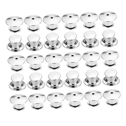 TEHAUX 30 Stück Nagelfreie Metallknöpfe Verriegelungsstiftmechanismus Stifthalter Schloss Metallstiftverschluss Stiftverschlüsse Metallstifthalter Stiftverschluss TEHAUX 30 Stück Nagelfreie Metallknöpfe Verriegelungsstiftmechanismus Stifthalter Schloss Metallstiftverschluss Stiftverschlüsse Metallstifthalter Stiftverschluss von TEHAUX