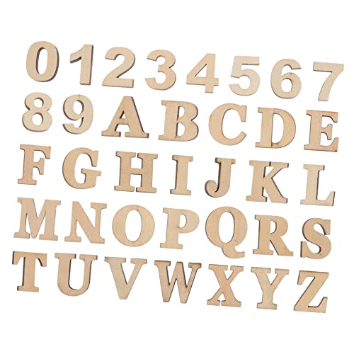 TEHAUX 36 Stück Miniatur Holzbuchstaben und Zahlen Unvollendete Holzbuchstaben und Holznummern für Diy Bastelprojekte Scrapbooking und Kreative Kunsthandwerke TEHAUX 36 Stück Miniatur Holzbuchstaben und Zahlen Unvollendete Holzbuchstaben und Holznummern für Diy Bastelprojekte Scrapbooking und Kreative Kunsthandwerke von TEHAUX
