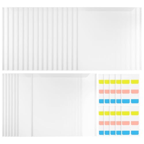 TEHAUX 36 Stück Teiliges Kleine Aktenordner aus Kunststoff und Papier Tragbare Dokumentenmappe für Büro Reisen und Tägliche Papierorganisation Langlebig und Praktisch TEHAUX 36 Stück Teiliges Kleine Aktenordner aus Kunststoff und Papier Tragbare Dokumentenmappe für Büro Reisen und Tägliche Papierorganisation Langlebig und Praktisch von TEHAUX