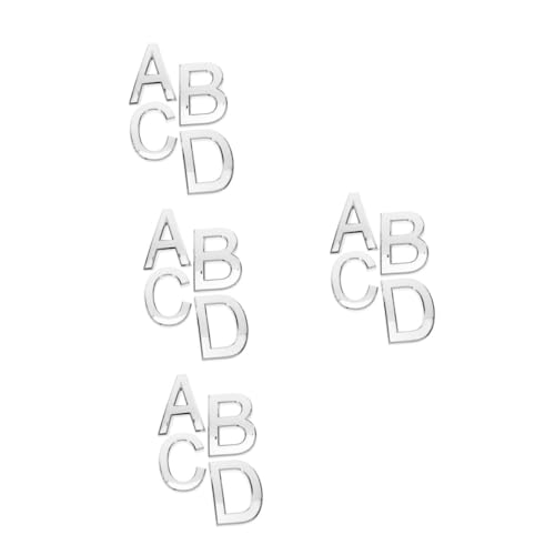 TEHAUX 4 Stück Buchstaben Türschild Bürodekor Große Buchstaben Dekoration Büroschild Für Die Tür Draußen Alphabet Schild Dekorative Für Die Wand Großes Alphabet TEHAUX 4 Stück Buchstaben Türschild Bürodekor Große Buchstaben Dekoration Büroschild Für Die Tür Draußen Alphabet Schild Dekorative Für Die Wand Großes Alphabet von TEHAUX