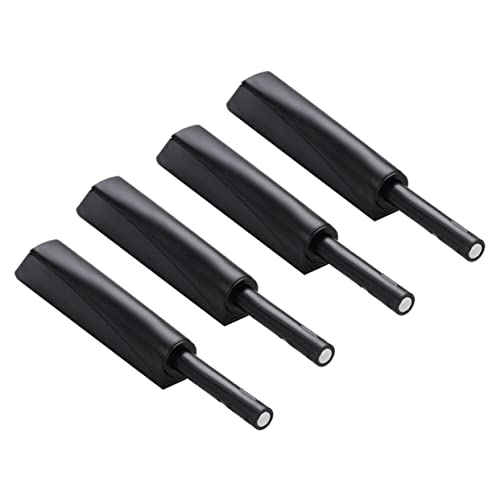 TEHAUX 4 Stück Cabinet Door Rebounder Druckverschluss für Schranktüren Möbelbeschläge Einfaches Öffnen und Sanftes Schließen für Küchenschränke Schwarz TEHAUX 4 Stück Cabinet Door Rebounder Druckverschluss für Schranktüren Möbelbeschläge Einfaches Öffnen und Sanftes Schließen für Küchenschränke Schwarz von TEHAUX