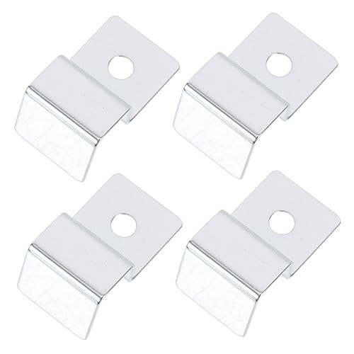 TEHAUX 4 Stück Edelstahl Aquarium Glasabdeckung Halter Stabile Halterung für Glasabdeckungen Rutschfeste Fischbecken Deckelstützen Robustes Aquarium Zubehör für Sicheren Halt TEHAUX 4 Stück Edelstahl Aquarium Glasabdeckung Halter Stabile Halterung für Glasabdeckungen Rutschfeste Fischbecken Deckelstützen Robustes Aquarium Zubehör für Sicheren Halt von TEHAUX