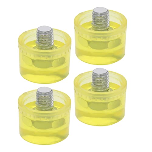 TEHAUX 4 Stück Gummihammer Ersatzköpfe Hochwertige Schlagköpfe für Langlebige Nutzung Geeignet für Präzise Anwendungen und Oberflächenschutz TEHAUX 4 Stück Gummihammer Ersatzköpfe Hochwertige Schlagköpfe für Langlebige Nutzung Geeignet für Präzise Anwendungen und Oberflächenschutz von TEHAUX