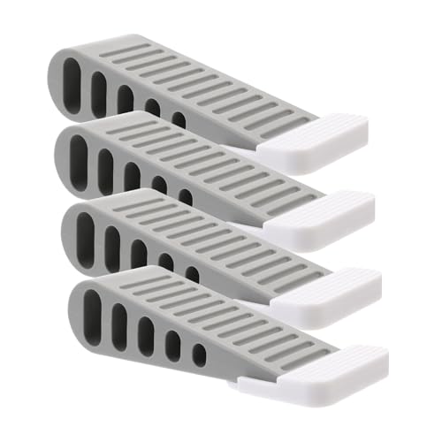TEHAUX 4 Stück Teiliges Anti kollisions Türstopper aus Rutschfestem Gummi Tragbare Türkeile für Bodeneinsatz Sicherer Türanschlag für Büro Zuhause Schutz vor Einklemmen und Beschädigung TEHAUX 4 Stück Teiliges Anti kollisions Türstopper aus Rutschfestem Gummi Tragbare Türkeile für Bodeneinsatz Sicherer Türanschlag für Büro Zuhause Schutz vor Einklemmen und Beschädigung von TEHAUX